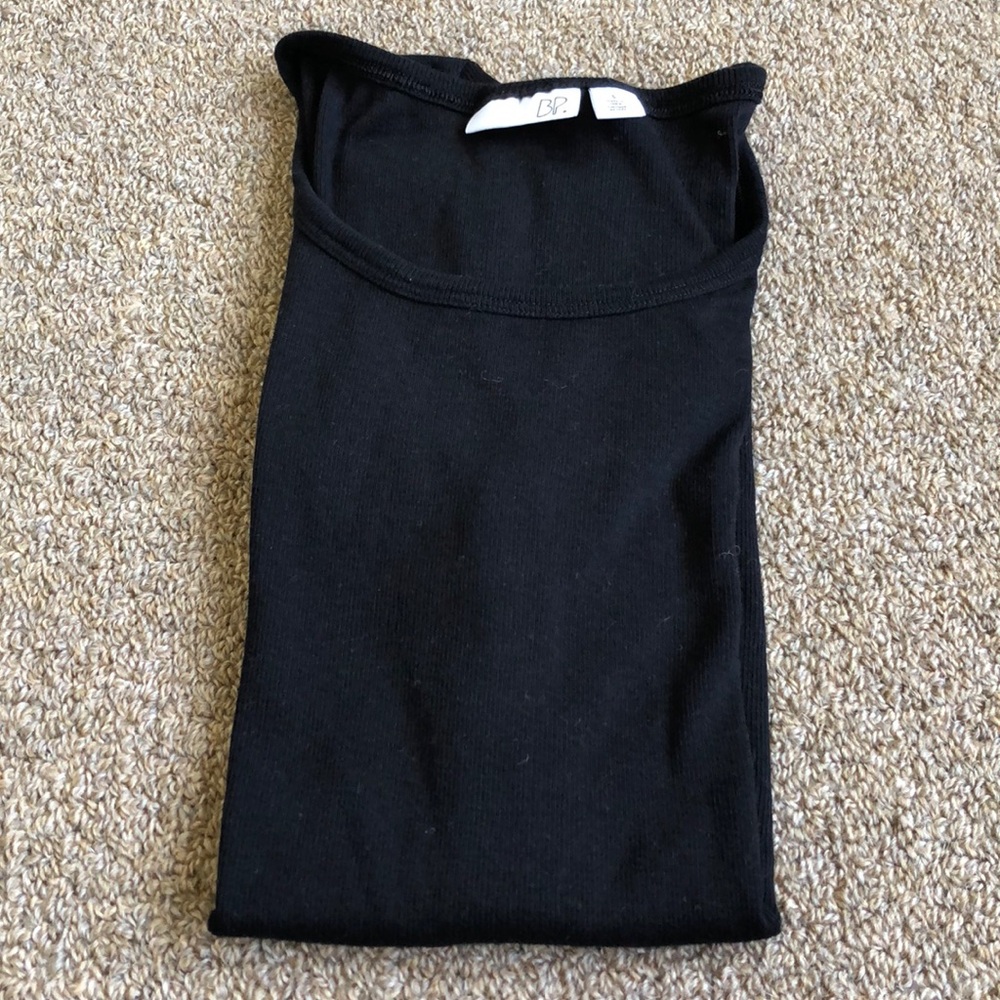 BP Black Scalloped Tee